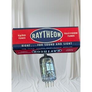 Raytheon 3AL5 Electronic Vacuum Tube NOS Original Box Vintage 7 Pins Ham Radio